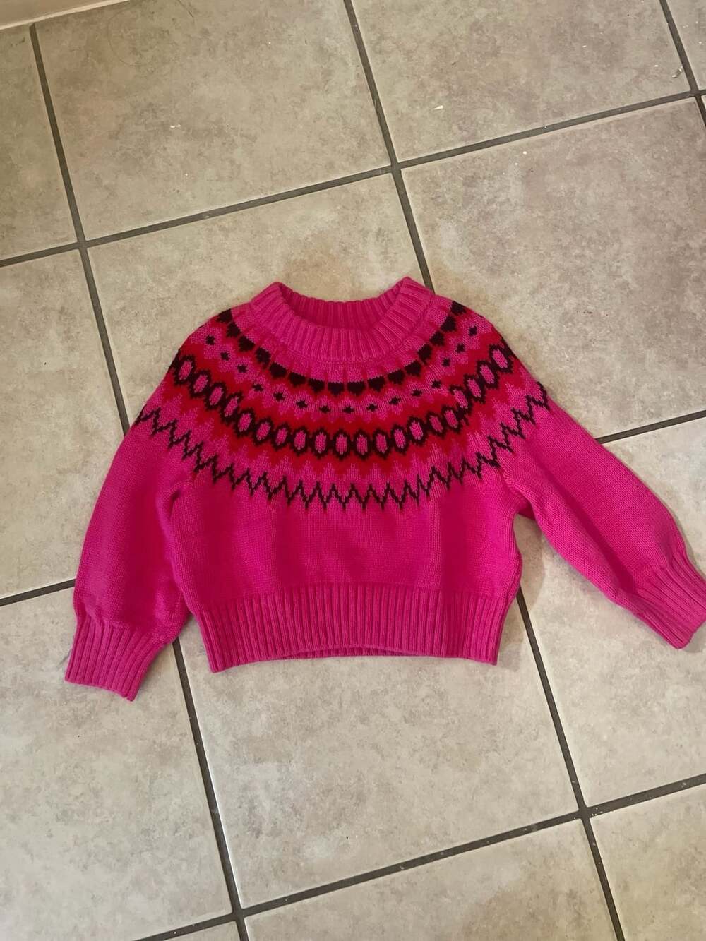 Baby Gap pink toddler sweater 2 year old